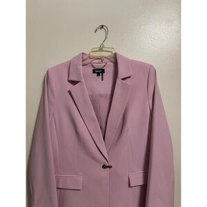 DKNY Women's Blush Pink Suit Jacket